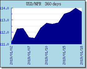 NPR valutakurser diagram og graf